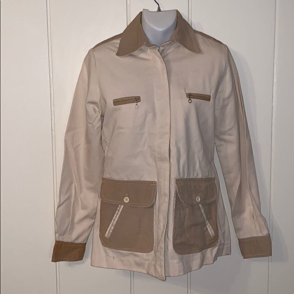 NWT vintage 70s thick cotton and corduroy jacket
